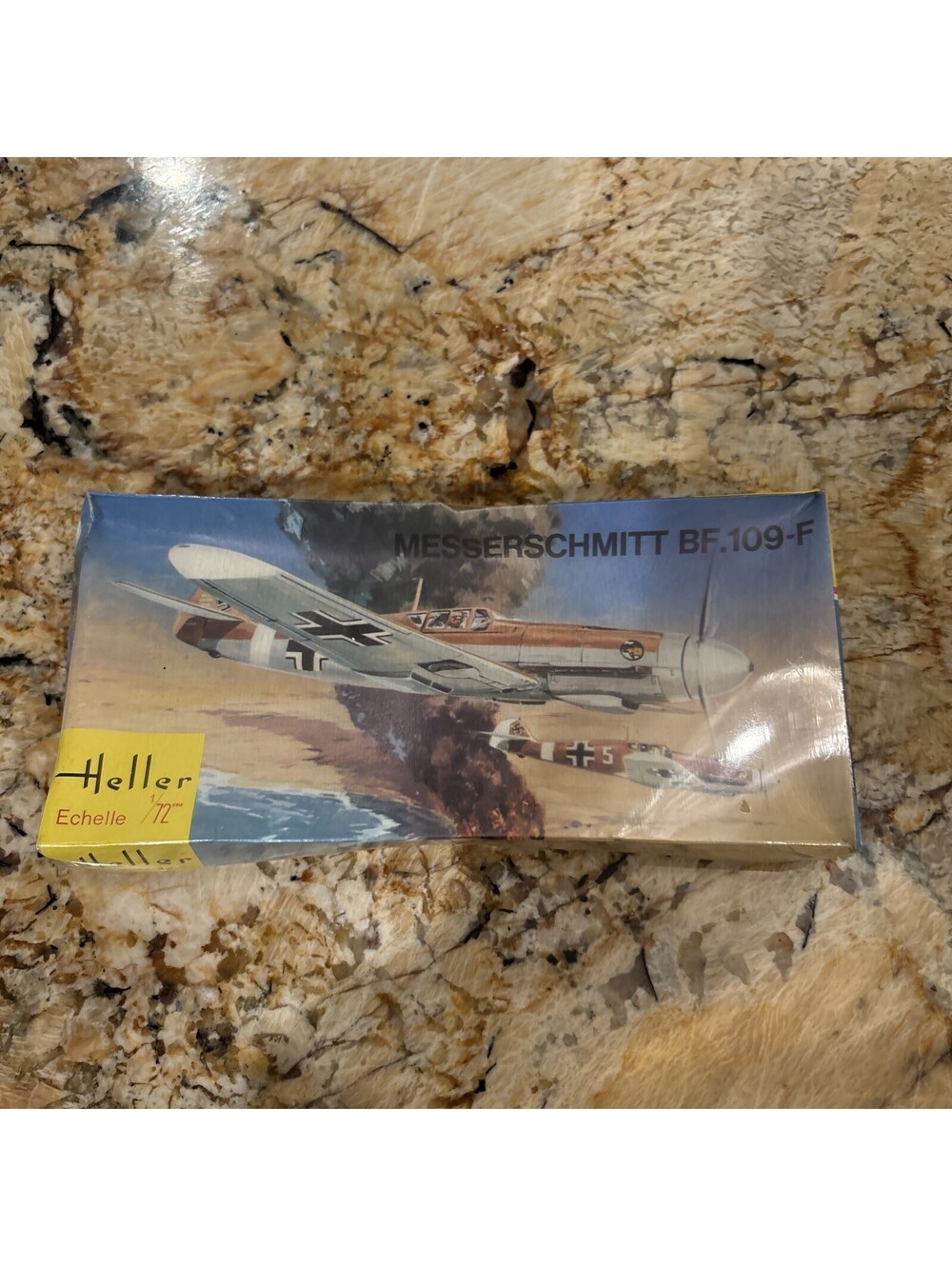 HELLER Messerschmitt Bf 109F. 1/72. #232.
